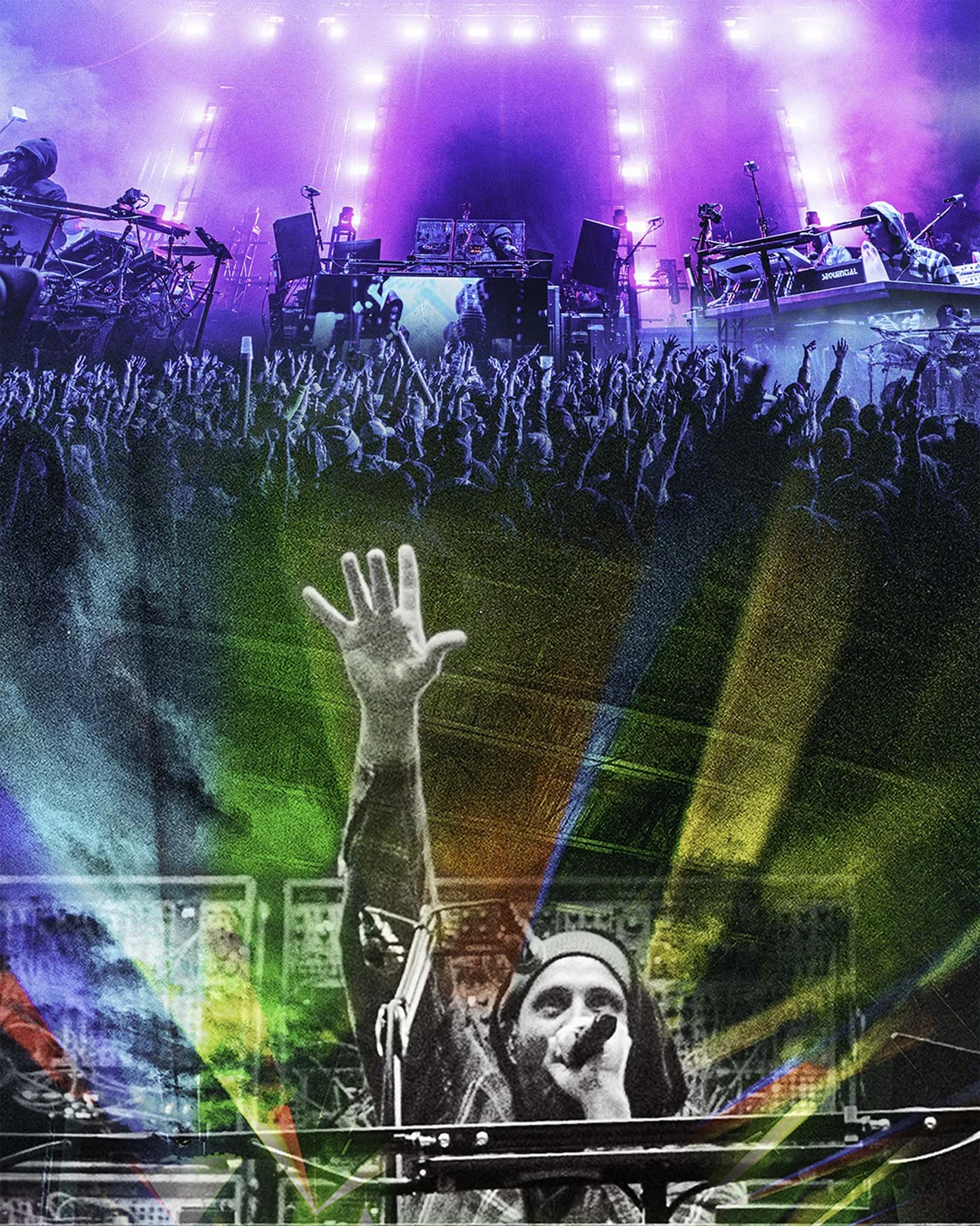 Concert lighting photography St. Augustine