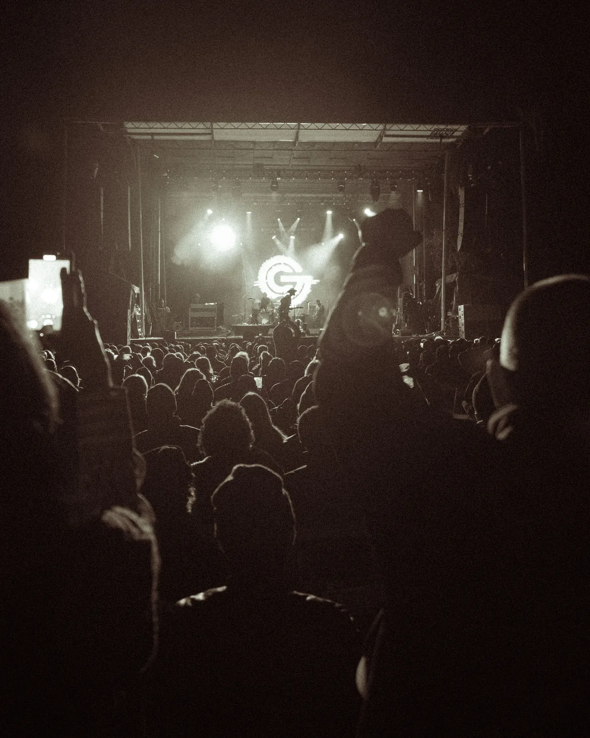 Gary Clark Jr performs on stage at Fort Mose Jazz Festival in St. Augustine, Florida