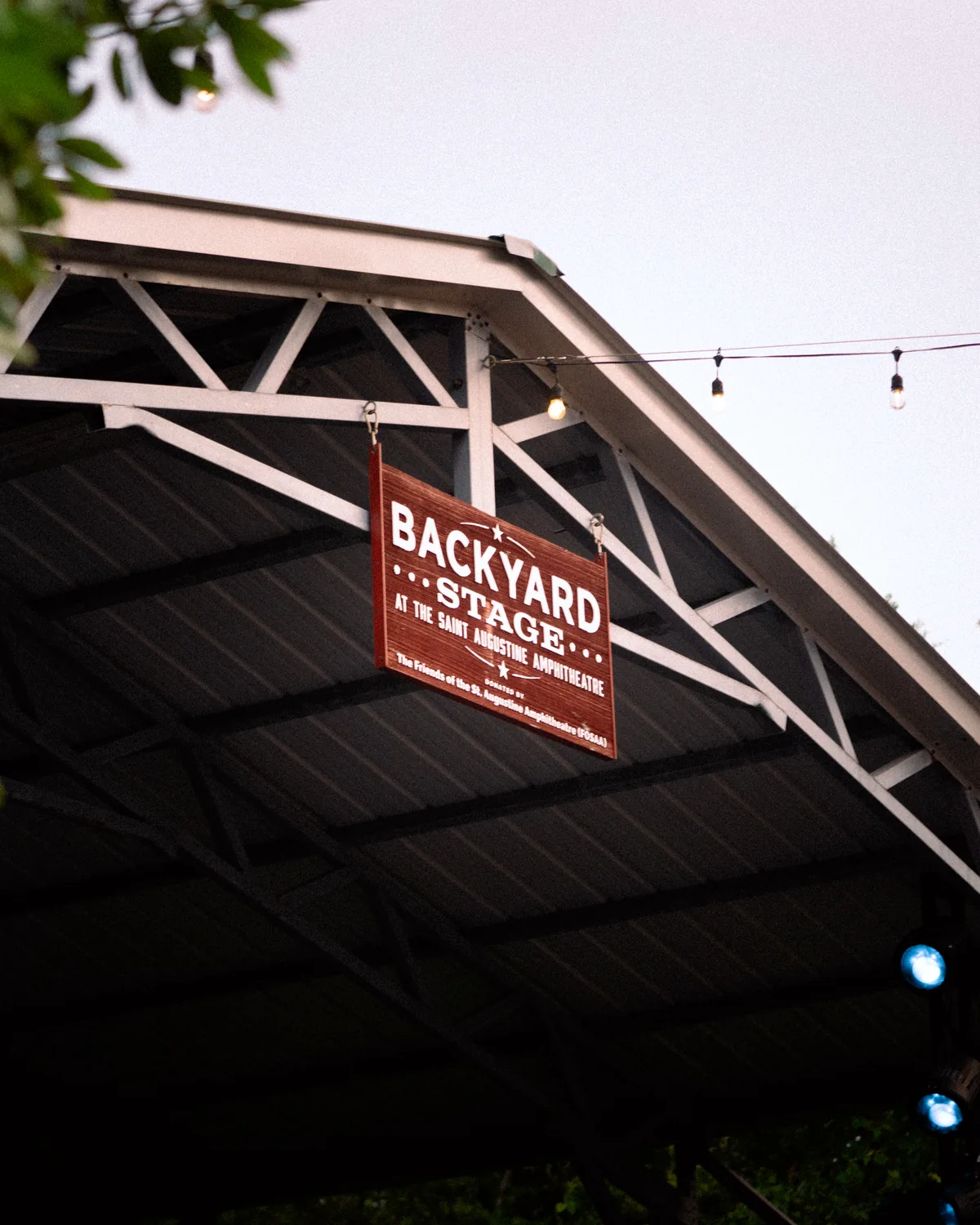 Backyard Stage at St. Augustine Amphitheatre venue