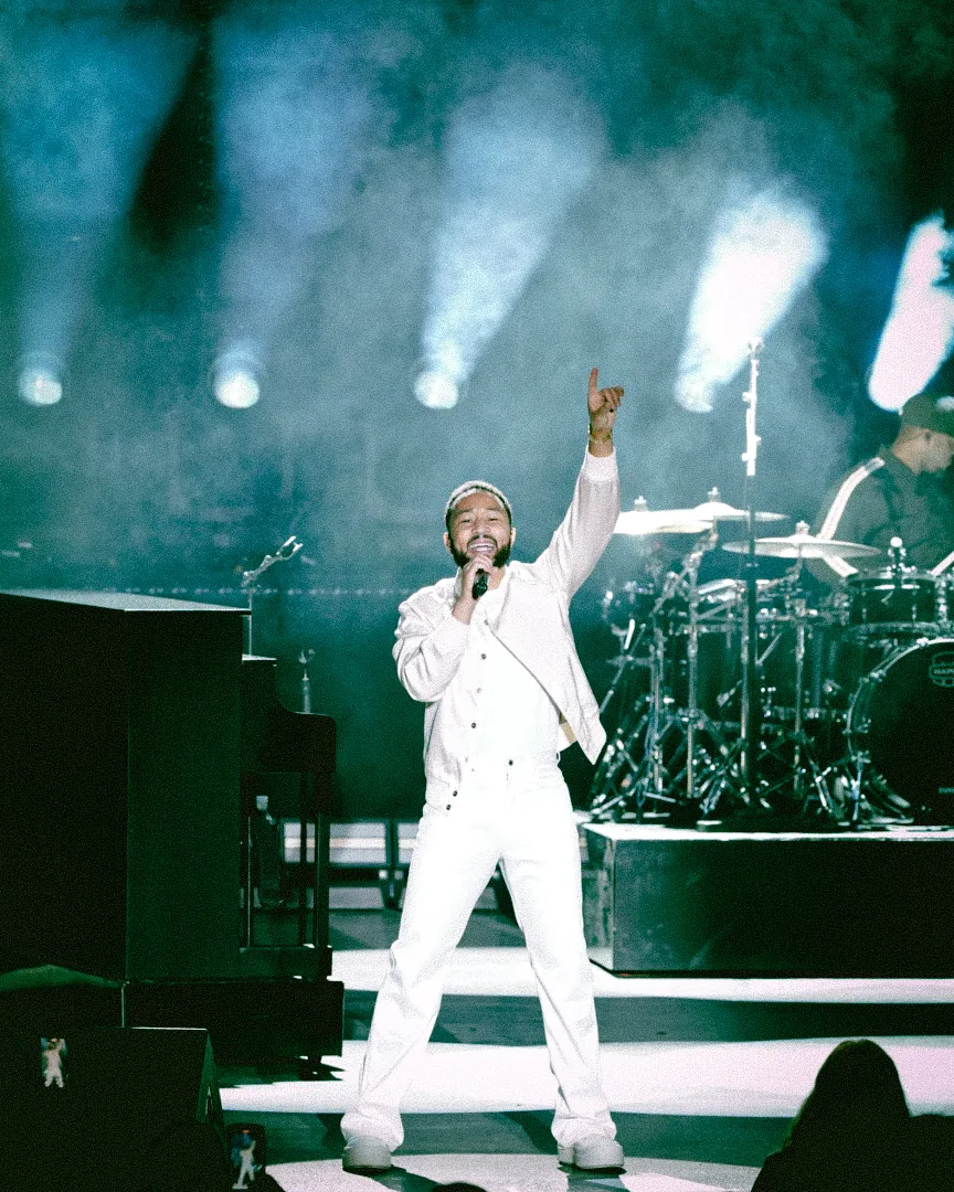 John Legend live performance at St. Augustine Amphitheatre