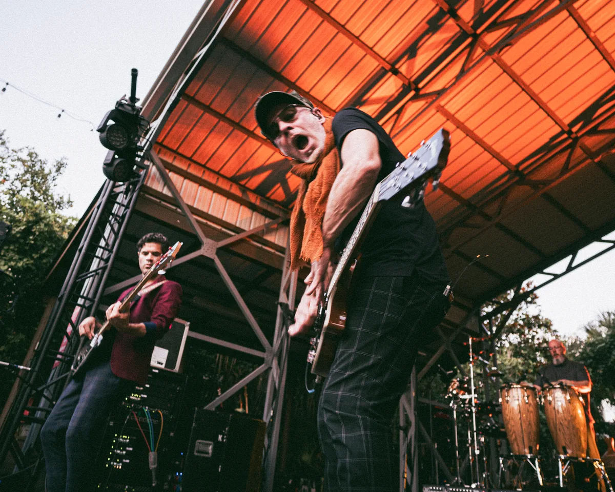 Thievery Corporation live performance at St. Augustine Amphitheatre