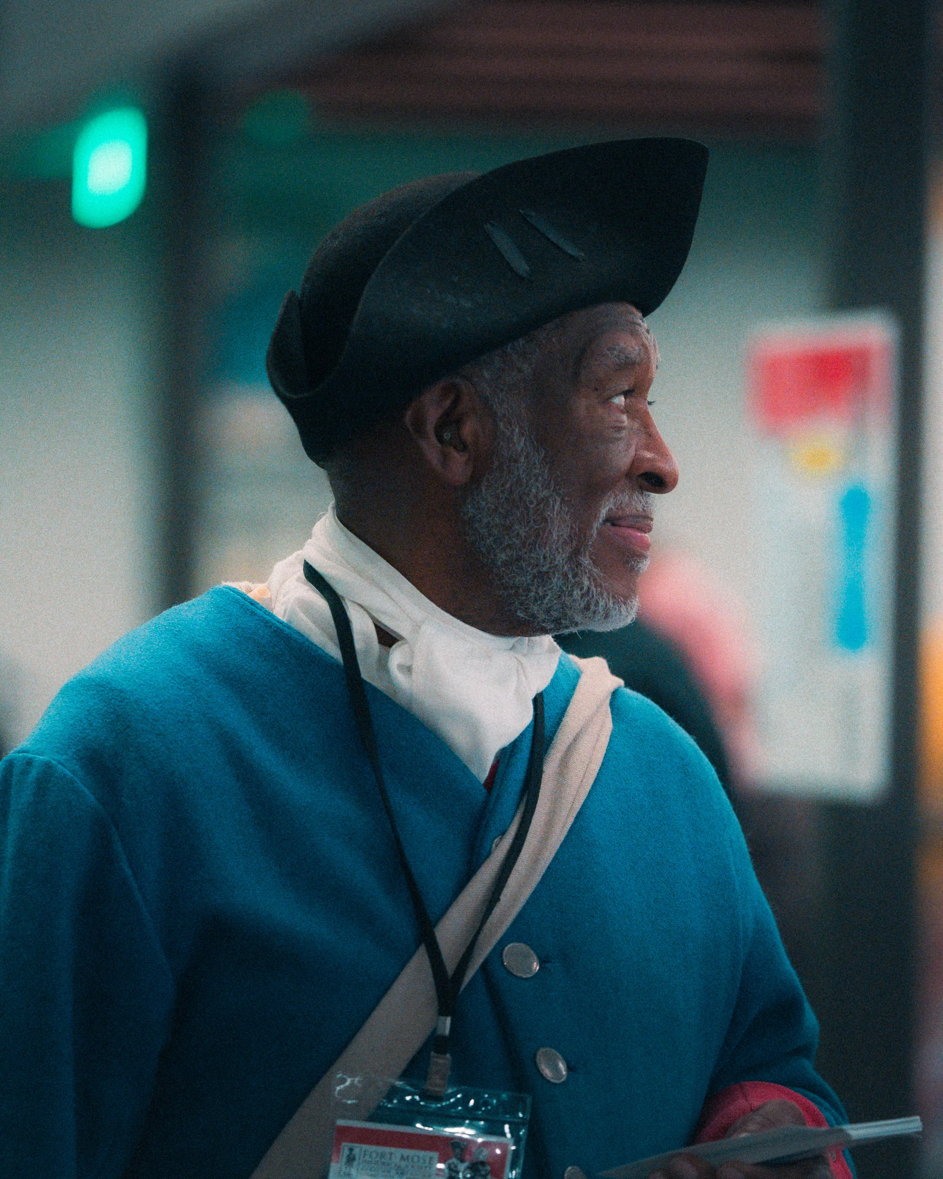 Musicians performing at Fort Mose Historic State Park festival